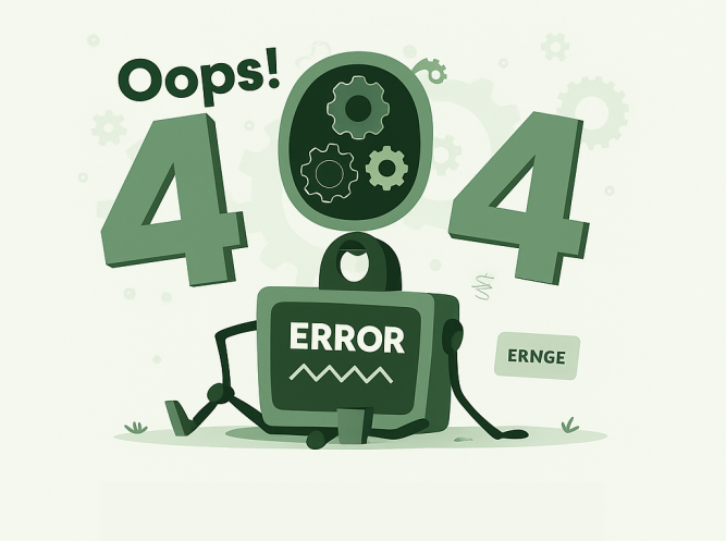 404 Page Not Found error illustration