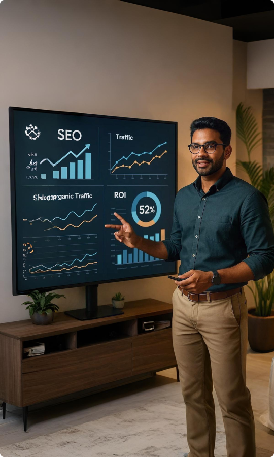 Buyer persona illustration for digital marketing strategy